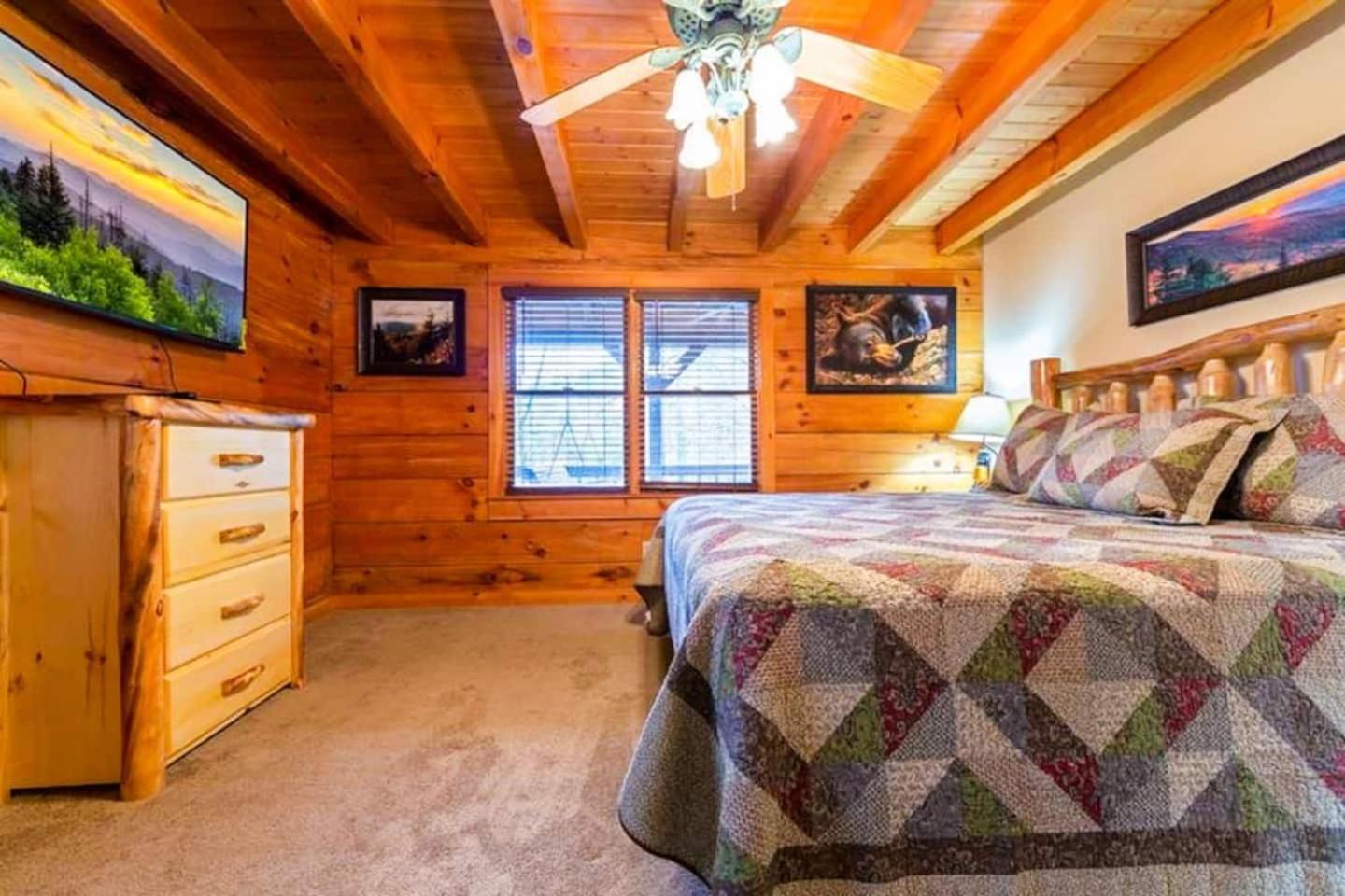 Pigeonforge Cabin Game Roomdog Friendlyhot Tub Pigeon Forge Dış mekan fotoğraf